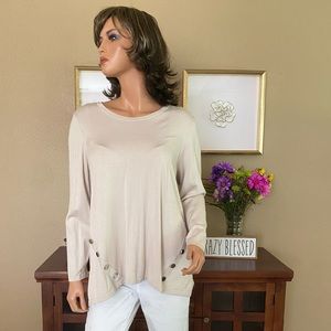 Alfani Long Sleeve Knit Top Size 0X